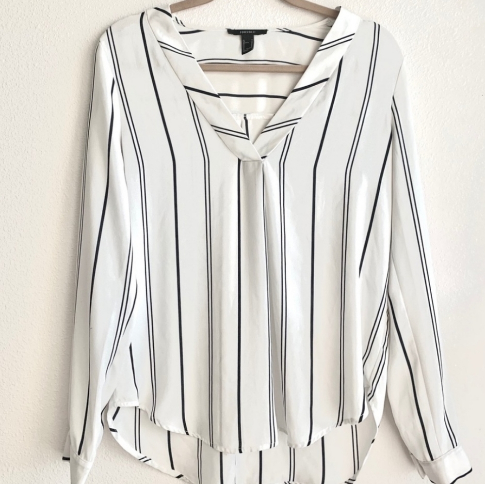 Forever 21 Stripped Blouse